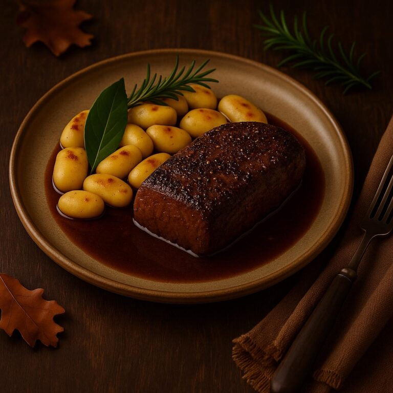 Damwild Filet, zartes Wild zum nachkochen